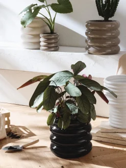 Maceta de gres Rudi, 30 cm