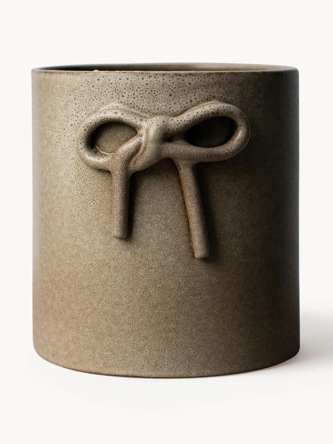 Macetero de cerámica Bow, 14 cm