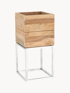 Macetero de madera de teca Mini Garden