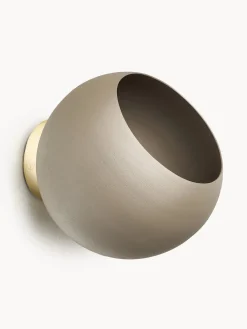Macetero de metal de pared Globe