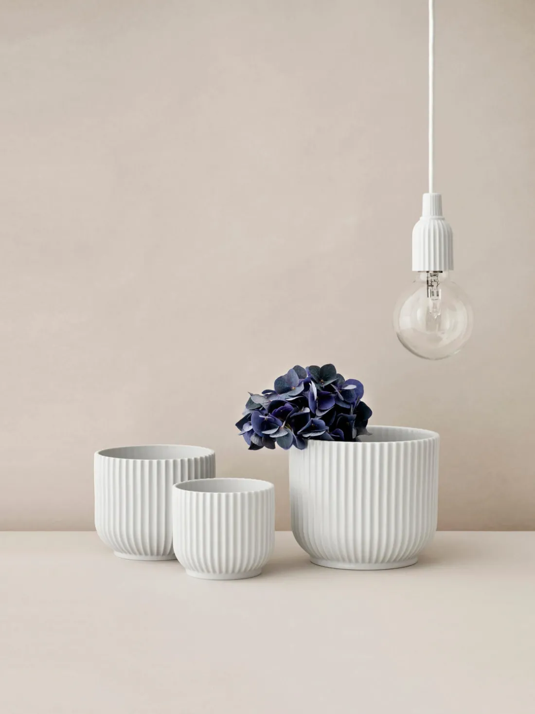 Macetero de porcelana Lyngby, 16 cm