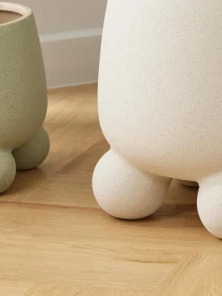 Macetero grande de dolomita Olea, Al 32 cm