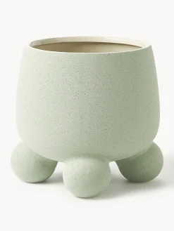 Macetero grande de dolomita Olea, 32 cm