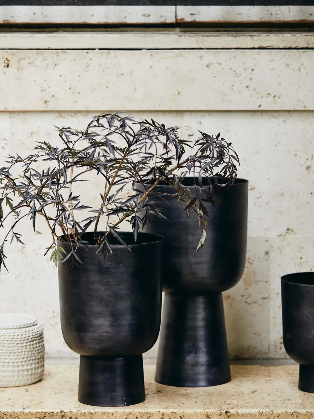 Macetero grande Galoa, 55 cm