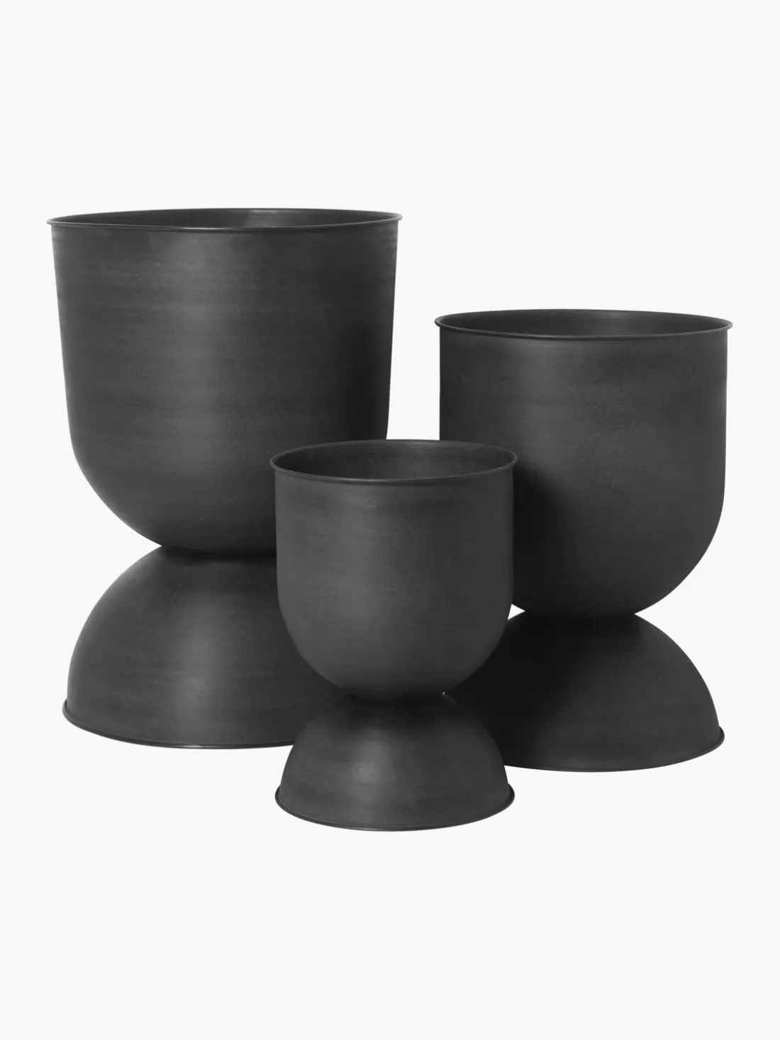 Macetero Hourglass, 43 cm