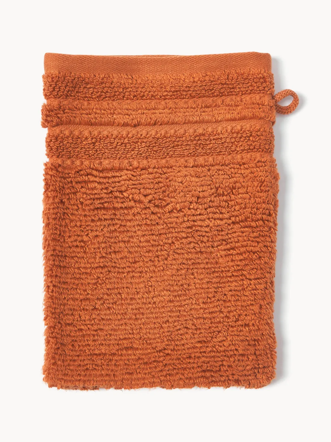 Manoplas de baño con borde a rayas Luxe, 2 uds.