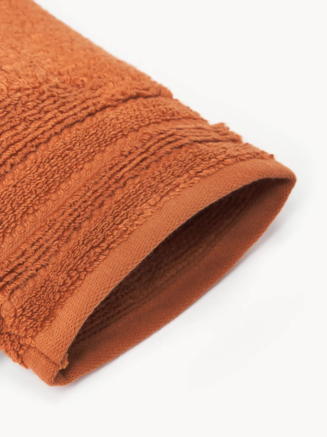 Manoplas de baño con borde a rayas Luxe, 2 uds.