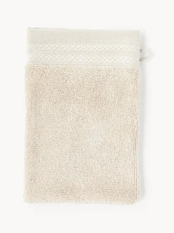 Manoplas de baño de algodón ecológico Premium, 2 uds.
