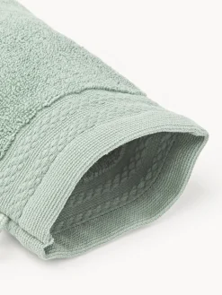 Manoplas de baño de algodón ecológico Premium, 2 uds.