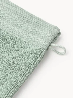 Manoplas de baño de algodón ecológico Premium, 2 uds.