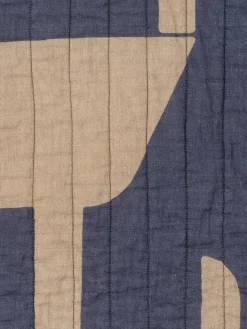 Manta acolchada de algodón ecológico Roosi