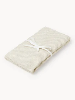 Manta bebé de algodón ecológico Camel