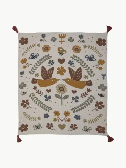 Manta con borlas Bryn