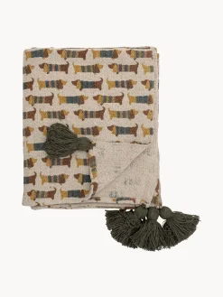 Manta con borlas Charlie