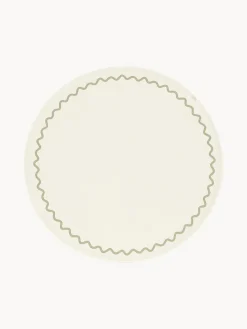 Manta de juego redonda de algodón Vibes