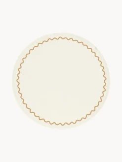 Manta de juego redonda de algodón Vibes