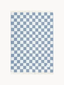 Manta de lana a cuadros Checkerboard