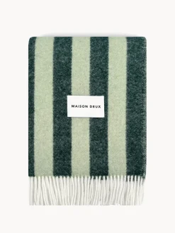 Manta de lana a rayas Candy Wrap