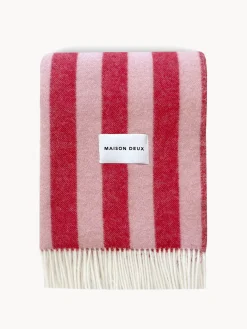 Manta de lana a rayas Candy Wrap