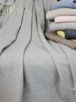 Manta de lana con cachemira Faro