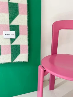 Manta de lana Cubics