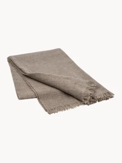 Manta de lana merino Fungi