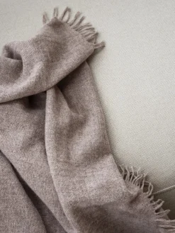 Manta de lana merino Fungi