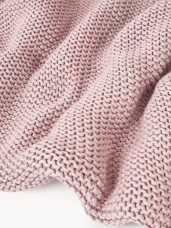 Manta de punto de algodón ecológico Adalyn