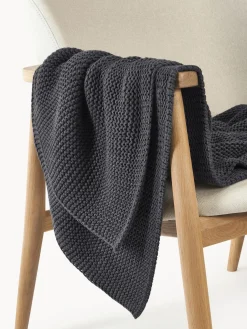 Manta de punto de algodón ecológico Adalyn