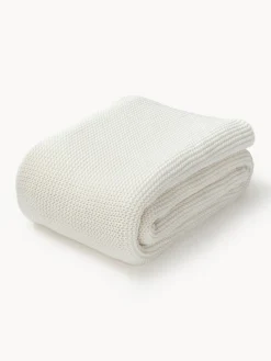 Manta de punto de algodón ecológico Adalyn