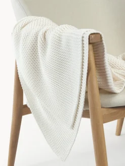 Manta de punto de algodón ecológico Adalyn