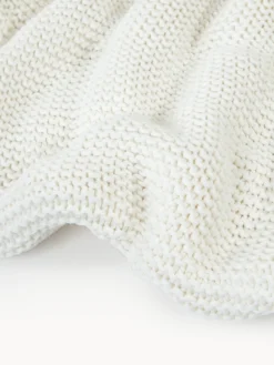 Manta de punto de algodón ecológico Adalyn