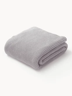 Manta de punto de algodón ecológico Adalyn