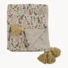 Manta infantil con borlas Filipa