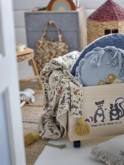 Manta infantil con borlas Filipa