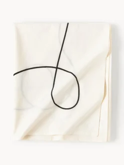 Mantel con bordado abstracto Sue