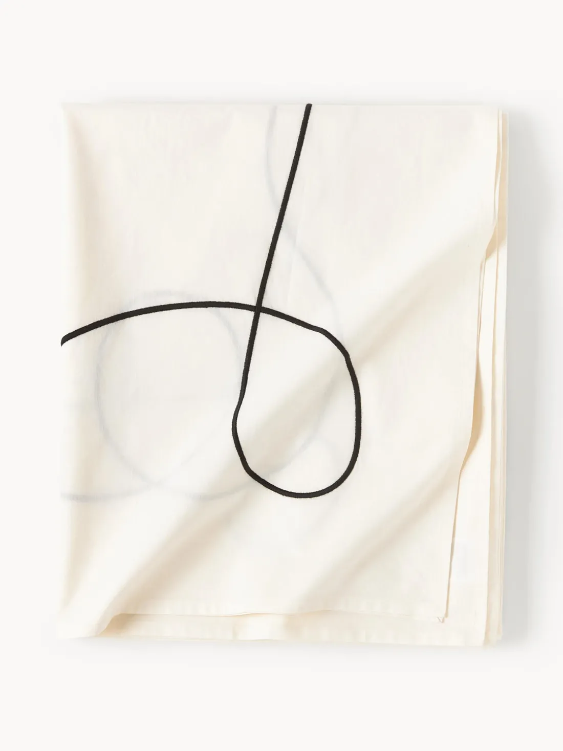 Mantel con bordado abstracto Sue