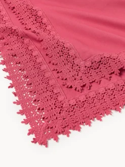 Mantel con encaje Flavia