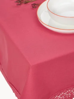 Mantel con encaje Flavia