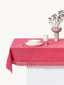 Mantel con encaje Flavia