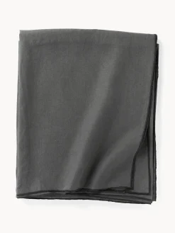 Mantel de lino con ribete Kennedy