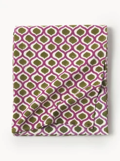 Mantel individual pintado a mano de algodón Azra