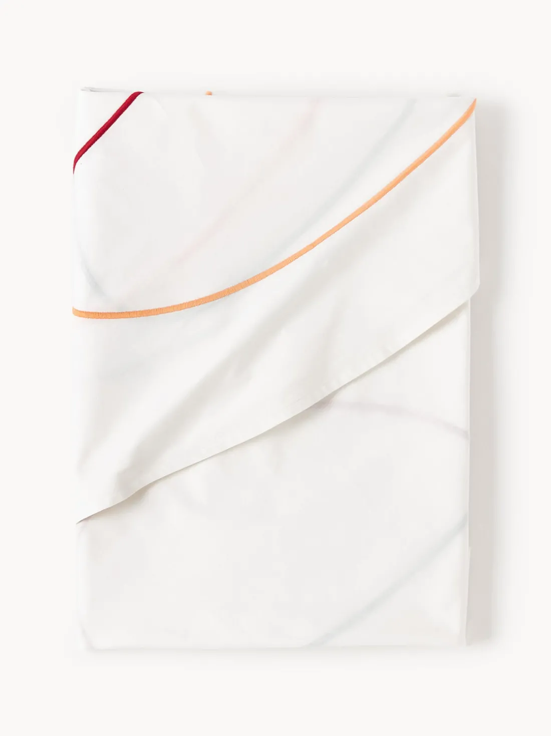 Mantel redondo con bordado abstracto Sue