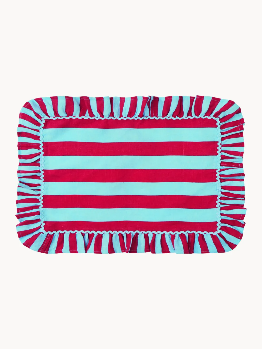 Manteles individuales a rayas Senape, 2 uds.