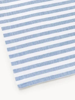 Manteles individuales a rayas con motivos bordados Melony, 2 uds.