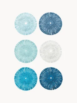 Manteles individuales artesanañes Tovaglietta, 6 uds.