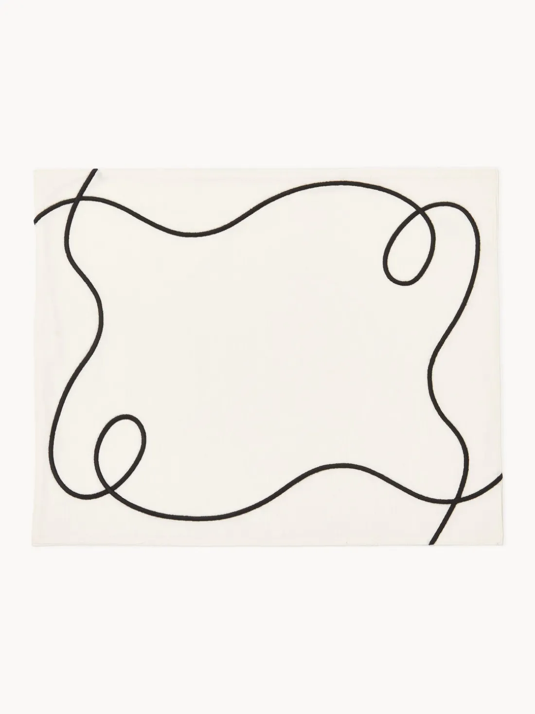 Manteles individuales con bordado abstracto Sue, 2 uds.