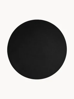 Manteles individuales redondos de cuero sintético Pik, 2 uds.