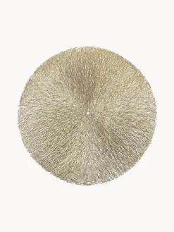 Manteles individuales redondos Linda, 6 uds.