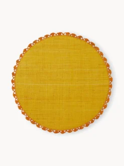 Manteles individuales redondos Senape, 2 uds.